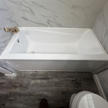 Bath-Brite - Re-glazed tub - Refinishing Services Near Me
