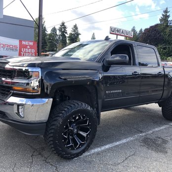 Pros Tires - There will be more work done to our clients beautiful truck soon. - Tires Near Me - Burien, Washington
