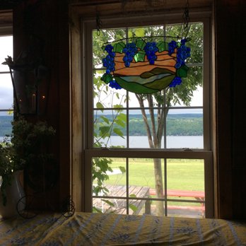 Catharine Valley Winery - Looking from inside to Seneca Lake. - Wineries Near Me - Burdett, New York