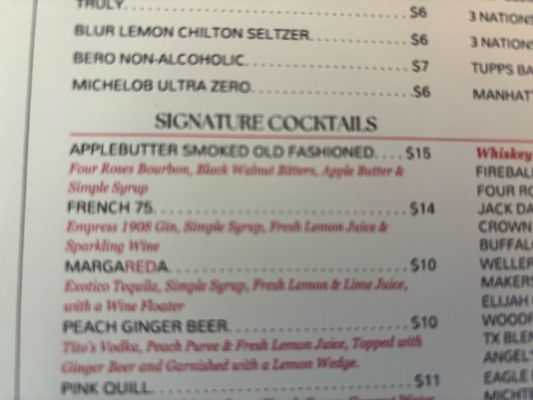 Menu photo 1 The Red Feather Melissa, TX Menu photo 1 The Red Feather Melissa, TX