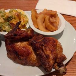 Roasters - Murphy's special, broccoli casserole, fried apples, bbq sauce