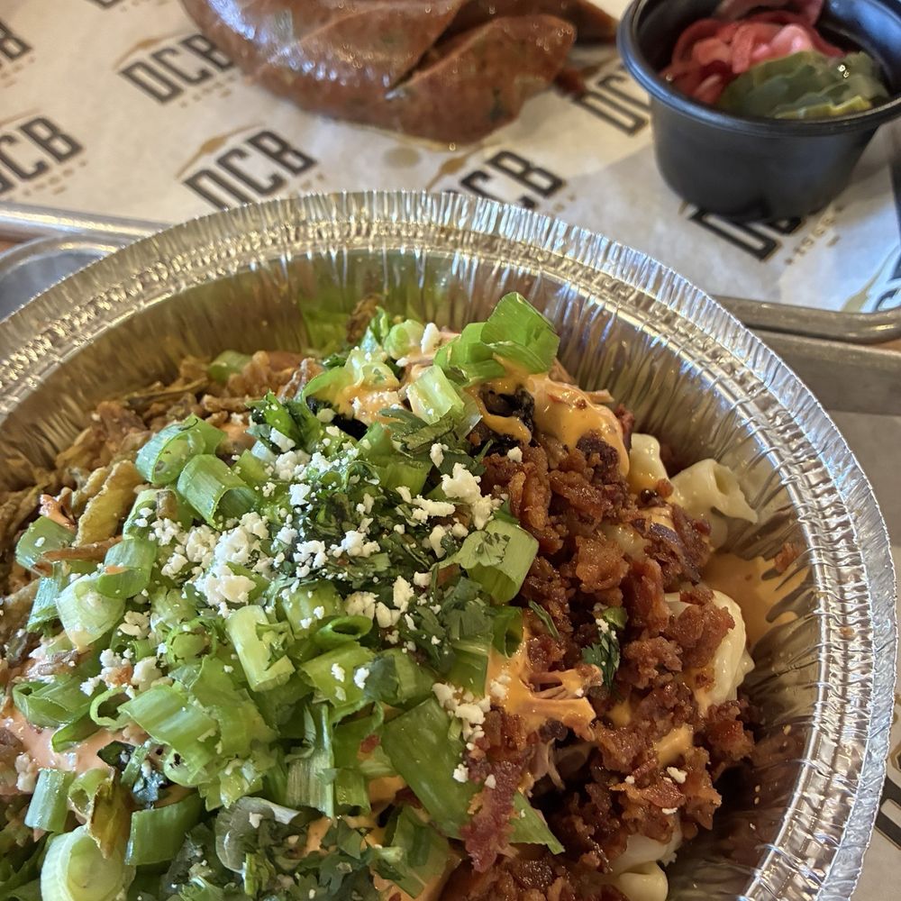 Dutchman's Country BBQ - Mac & cheese with brisket - Barbeque Near Me - Apache Junction, Arizona