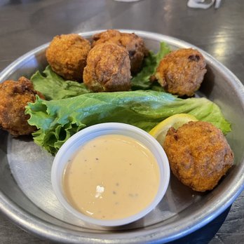 Shuckin' Shack Oyster Bar - Crab Balls - Seafood Near Me - Ocala, Florida