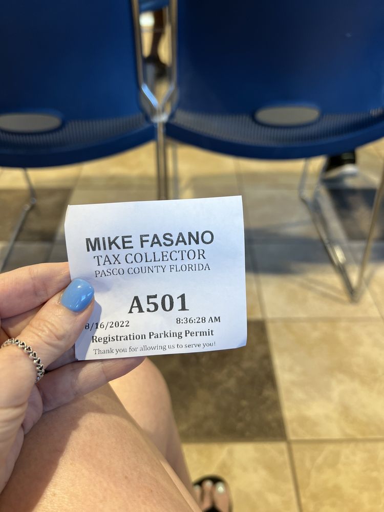 MIKE FASANO TAX COLLECTOR 4135 Land O' Lakes Blvd, Land O' Lakes, FL