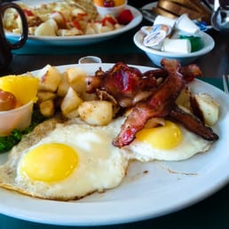eggs and bacon
