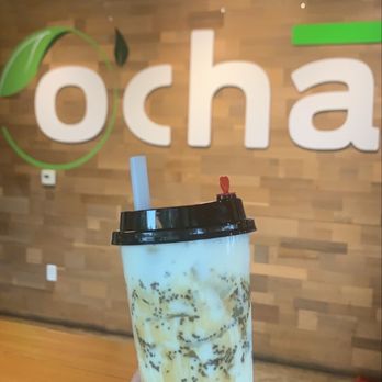 OCha Tea Corner - Brown Sugar Milk Tea with Chia Seeds and Sea Salt Foam - Bubble Tea Near Me - Portland, Oregon OCha Tea Corner - Brown Sugar Milk Tea with Chia Seeds and Sea Salt Foam - Bubble Tea Near Me - Portland, Oregon
