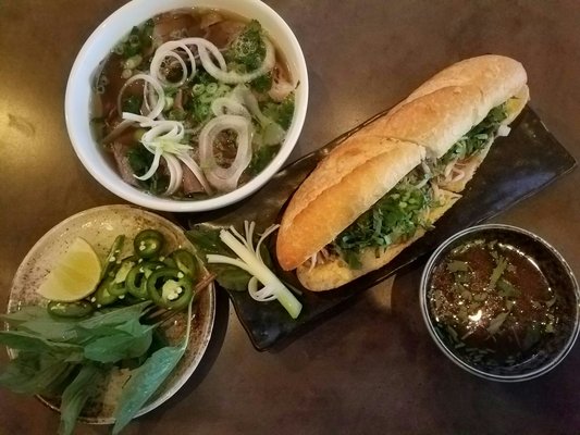 Bánh Mì and Bottles by null