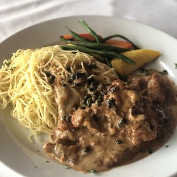 Old Tavernier Restaurant & Lounge - Veal piccata, with pasta and veggies - Italian Near Me - Tavernier, Florida Old Tavernier Restaurant & Lounge - Veal piccata, with pasta and veggies - Italian Near Me - Tavernier, Florida