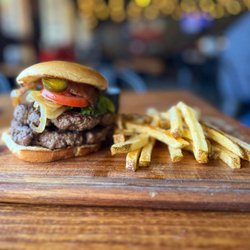 Cafe 257 - Our burgers are fresh ground beef brisket, short rib and chuck, served with a side of fresh-cut fries!