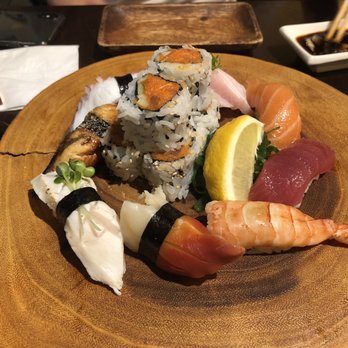 Sushi Prince - Prince sushi platter with 1 regular roll - Japanese Near Me - Fairfax, Virginia Sushi Prince - Prince sushi platter with 1 regular roll - Japanese Near Me - Fairfax, Virginia