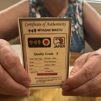 Morimoto Asia Waikiki - Certificate of authenticity - Asian Fusion Near Me - Honolulu, Hawaii Morimoto Asia Waikiki - Certificate of authenticity - Asian Fusion Near Me - Honolulu, Hawaii