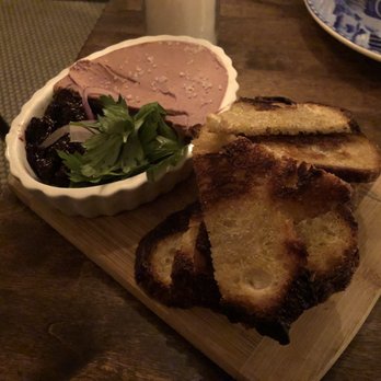Vincent Restaurant - Chicken liver mousse - New American Near Me - Chicago, Illinois