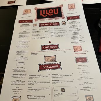 Lilou - Menu - French Near Me - Knoxville, Tennessee Lilou - Menu - French Near Me - Knoxville, Tennessee
