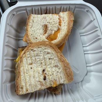 Cafe Atlantique - Turkey, egg & cheese on ciabatta. - Coffee & Tea Near Me - Milford, Connecticut