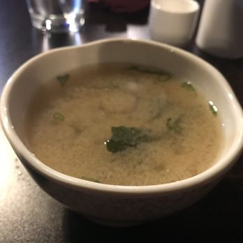Sakura - Hot miso soup. - Sushi Bars Near Me - Woodland, California Sakura - Hot miso soup. - Sushi Bars Near Me - Woodland, California