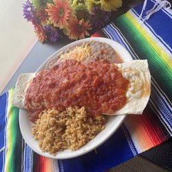 Amigo's Tex-Mex - Wet burrito