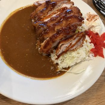 Curry Hyuga - Pork katsu curry  IG:  @rosyeatssj - Japanese Curry Near Me - Cupertino, California