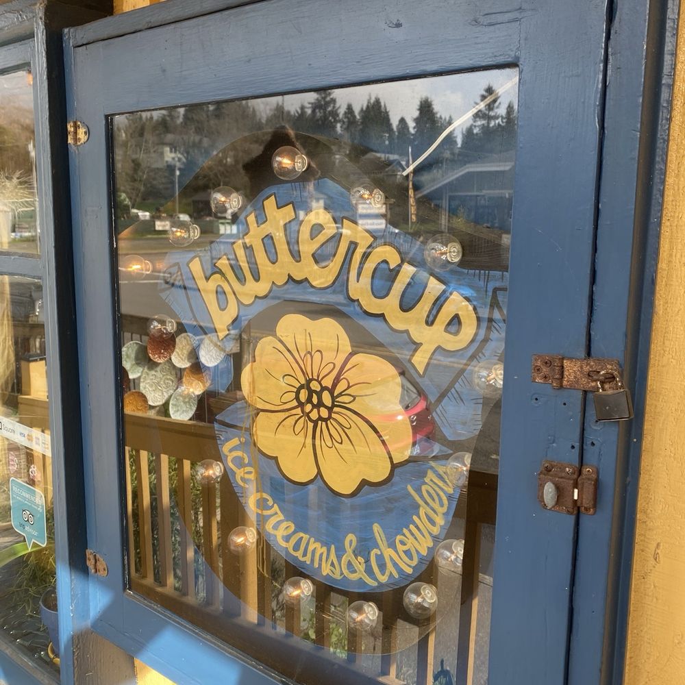 Buttercup - Logo - Ice Cream & Frozen Yogurt Near Me - Nehalem, Oregon