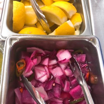 Taqueria El Tapatio - Lemon &pickle red onion - Mexican Near Me - Camarillo, California
