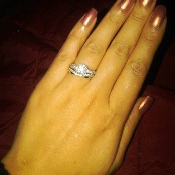 Exotic Nails & Skin Care - No, these aren't acrylic or gel tips - all natural, baby!! :) After a week & half after mani! - Nail Salons Near Me - Newark, California
