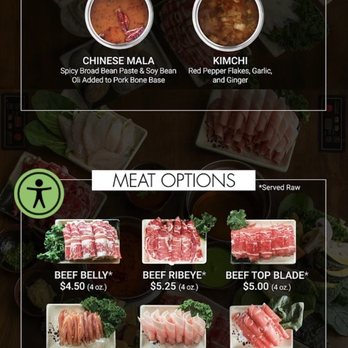 Spring Shabu-Shabu - Menu - Hot Pot Near Me - Boston, Massachusetts