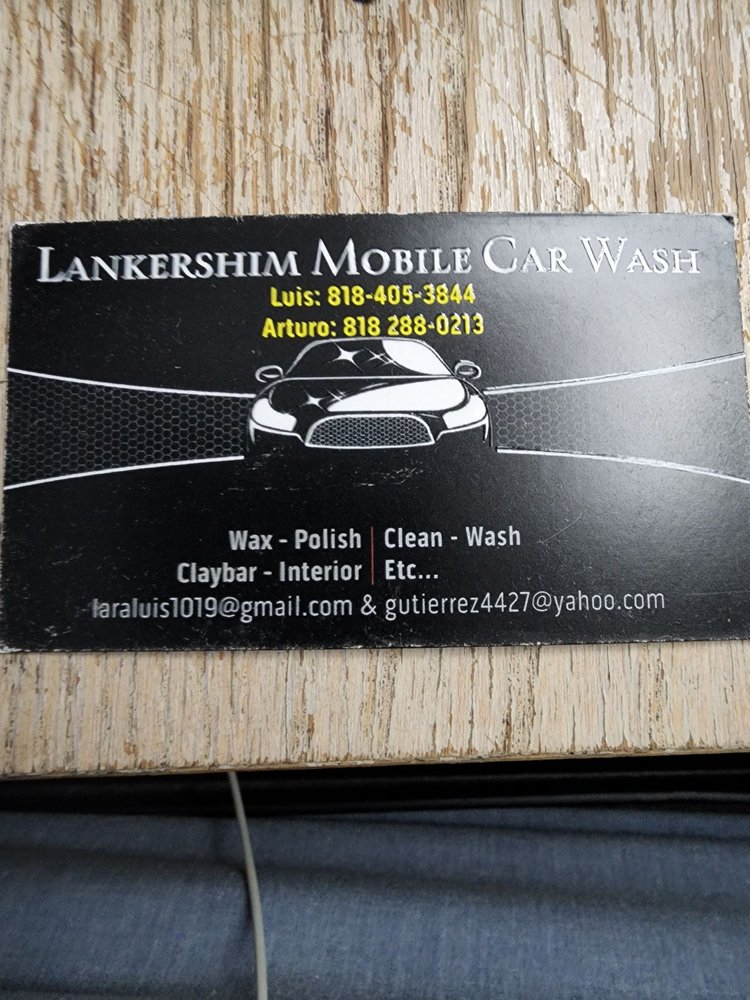 LANKERSHIM MOBILE CARWASH San Fernando Valley, California Auto