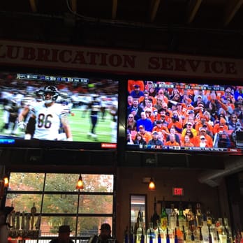 Pumphouse - Some TVs at bare - American Near Me - Wichita, Kansas Pumphouse - Some TVs at bare - American Near Me - Wichita, Kansas