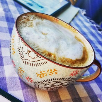 505 Cafe - "Gold Rush" Specialty Latte - Pizza Near Me - Clare, Michigan
