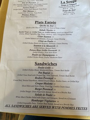 Menu photo 2 Cafe Provencal Saint Louis, MO