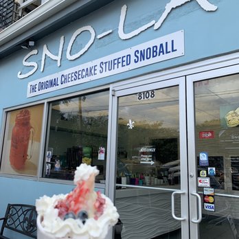 Sno-la Uptown - Chantilly cake - Desserts Near Me - New Orleans, Louisiana