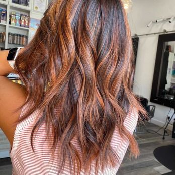 Salon ONE 9 - Love my caramel/copper hair... - Makeup Artists Near Me - Walnut, California Salon ONE 9 - Love my caramel/copper hair... - Makeup Artists Near Me - Walnut, California