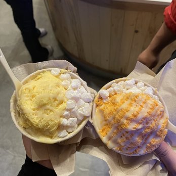 Powder - mango and Thai Tea - Desserts Near Me - San Francisco, California Powder - mango and Thai Tea - Desserts Near Me - San Francisco, California