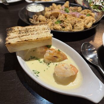 Four Olives - Garlic Prawns - Mediterranean Near Me - Vancouver, British Columbia