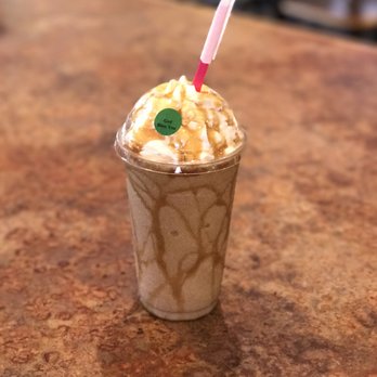 Rebekah's Espresso - Blended Caramel Macchiato drizzled with sweet Caramel! - Coffee & Tea Near Me - Lemoore, California