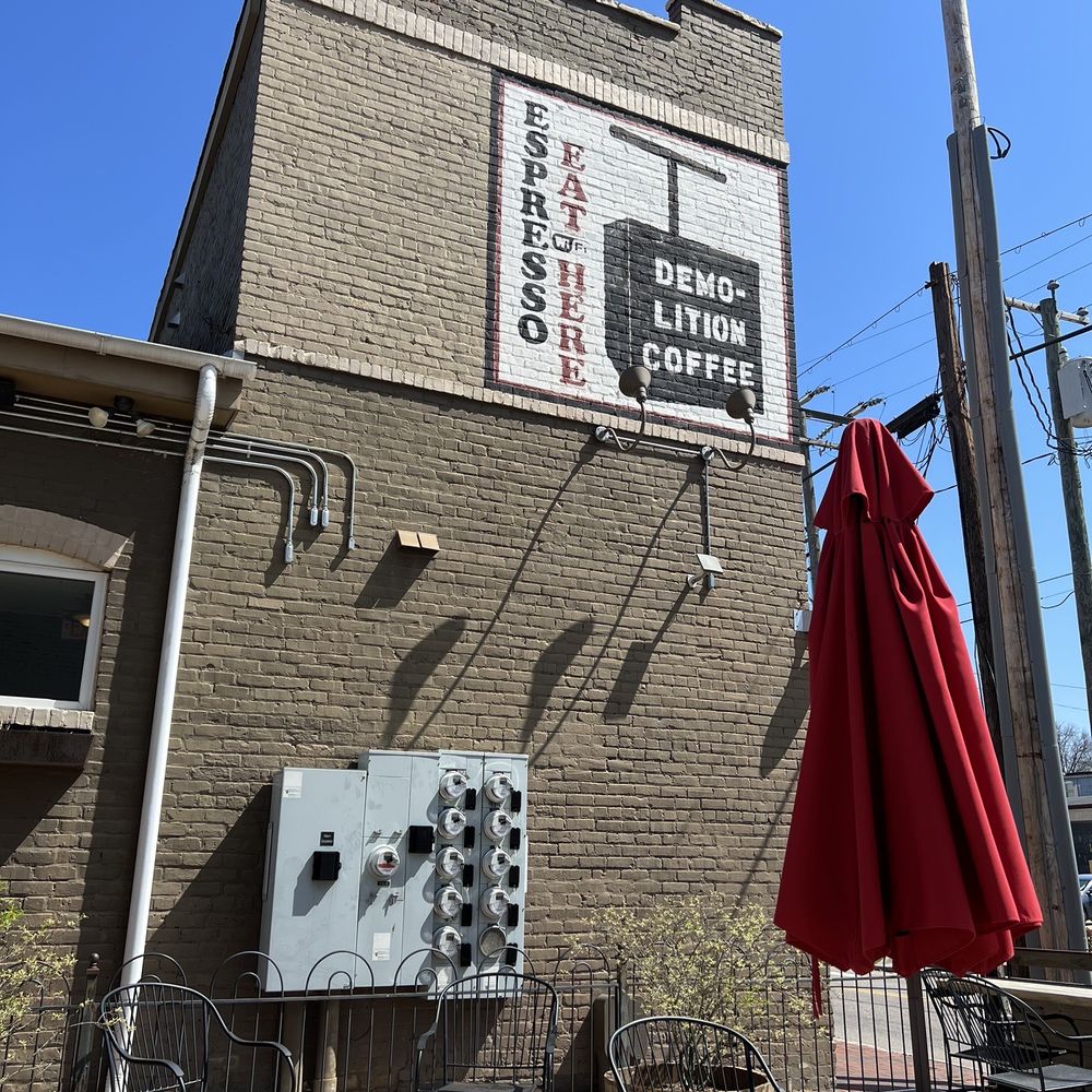 Demolition Coffee - View from the patio - Sandwiches Near Me - Petersburg, Virginia Demolition Coffee - View from the patio - Sandwiches Near Me - Petersburg, Virginia