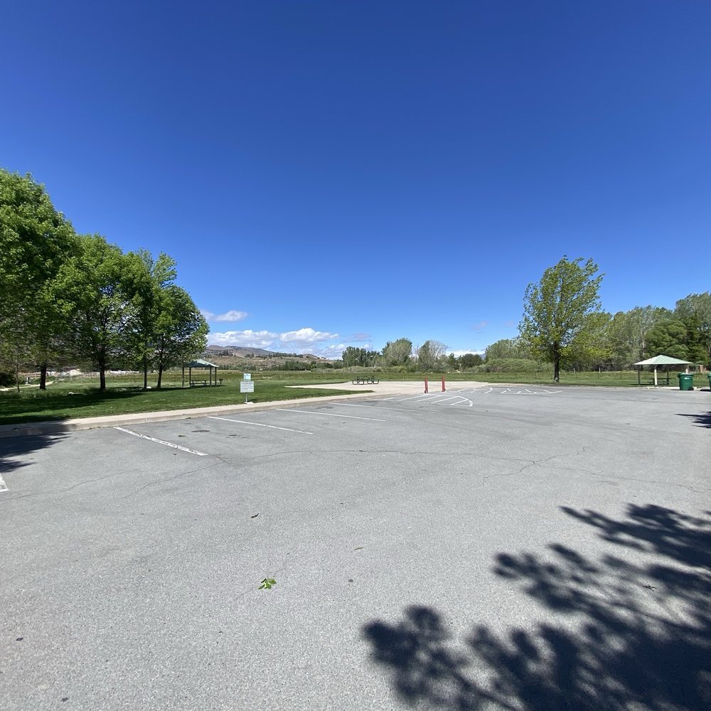 Anderson Park - One of the two parking lots. - Hiking Near Me - Reno, Nevada