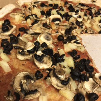 Shorty's Pizza Shack - Mushroom, black olives, pineapple, no cheese. - Pizza Near Me - Waco, Texas Shorty's Pizza Shack - Mushroom, black olives, pineapple, no cheese. - Pizza Near Me - Waco, Texas