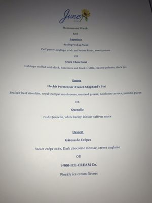Menu photo 6 June BYOB Collingswood, NJ Menu photo 6 June BYOB Collingswood, NJ