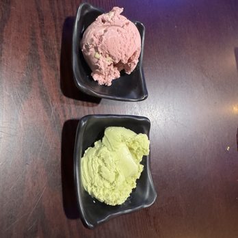 Kira sushi - Red bean, and green tea ice cream - Sushi Bars Near Me - Ronkonkoma, New York Kira sushi - Red bean, and green tea ice cream - Sushi Bars Near Me - Ronkonkoma, New York
