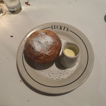 Luckys Steakhouse - Grand Marnier Soufflé - Steakhouses Near Me - Montecito, California