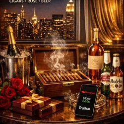 SmokeStax - #DateNightNYC #CigarsAndWine #BrooklynNights #NYCValentines #LuxuryLifestyle #CigarPairing #BrooklynBusiness #OpenLateNYC #SmokeStax