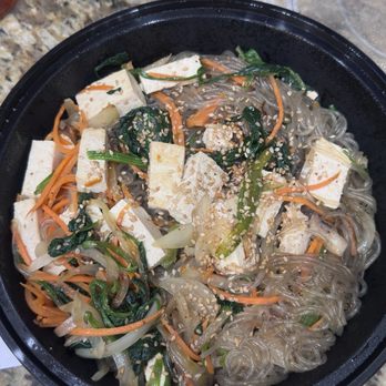 Mini Momo - Japchae with tofu - Korean Near Me - Gainesville, Florida Mini Momo - Japchae with tofu - Korean Near Me - Gainesville, Florida