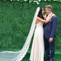 La Beautique Salon - Thank you for making me look so beautiful on my wedding day!!!! Photo featured in NY Times.