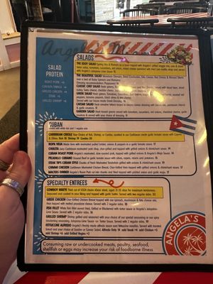 Menu photo 1 Angela's Miami Grill Athens, TN