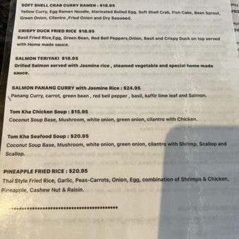 Pipo Ramen & Rice - Menu as or June 2025 - Thai Near Me - Sacramento, California
