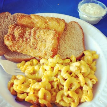 St Francis Desales Church - Fried cod sandwich and Mac & cheese - Churches Near Me - Cincinnati, Ohio