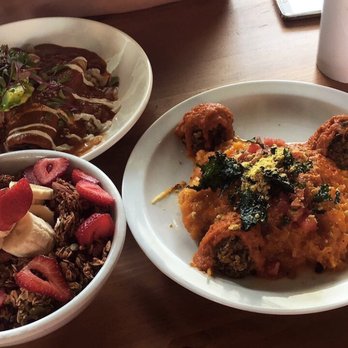 Trilogy Sanctuary - Enchiladas, spaghetti squash, and pitaya/acai bowl - Juice Bars & Smoothies Near Me - La Jolla, California Trilogy Sanctuary - Enchiladas, spaghetti squash, and pitaya/acai bowl - Juice Bars & Smoothies Near Me - La Jolla, California