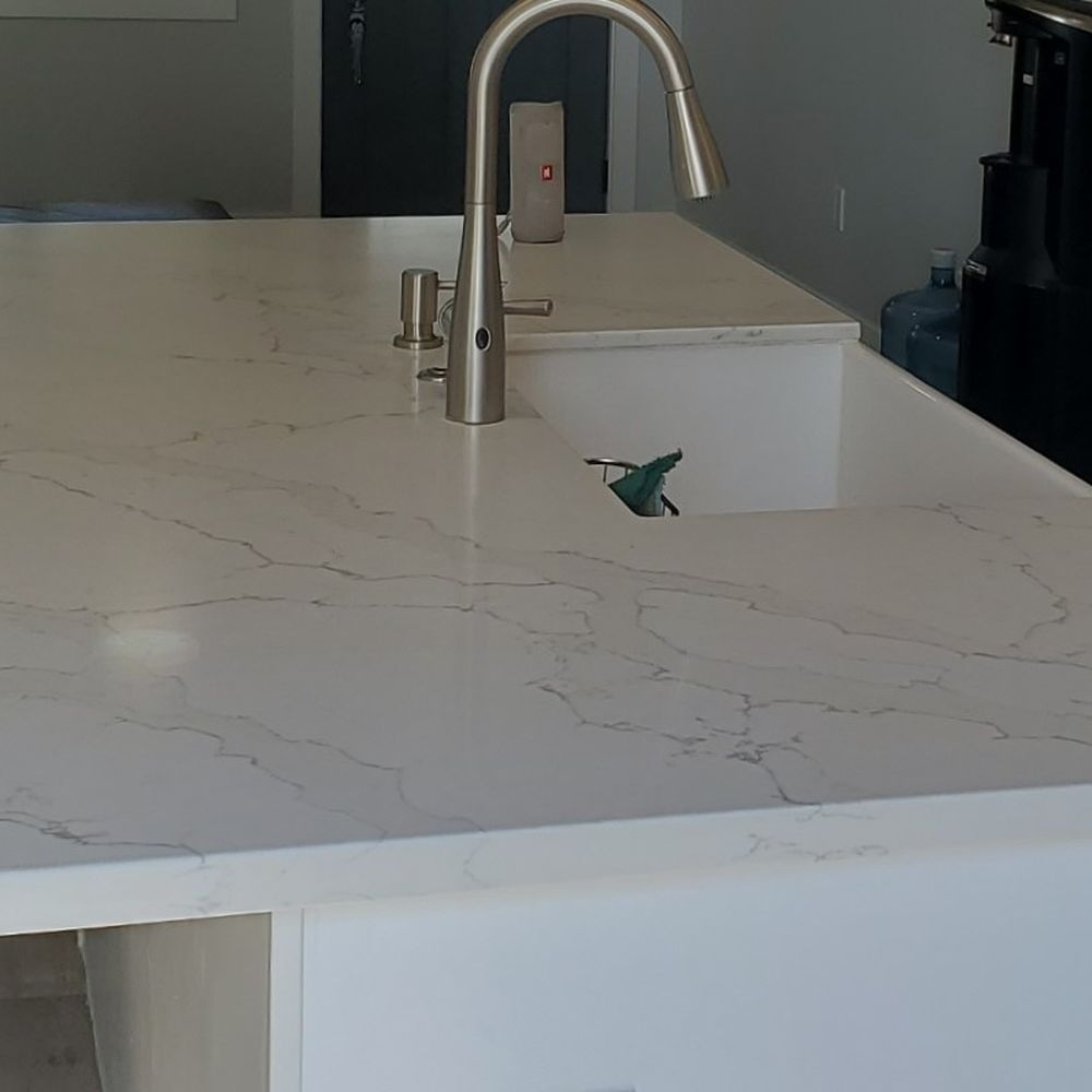 Margranite - White Quartz Countertop - Countertop Installation Near Me - Carson, California