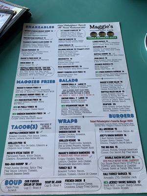 Menu photo 1 Maggie's Waterfront Cafe Philadelphia, PA Menu photo 1 Maggie's Waterfront Cafe Philadelphia, PA