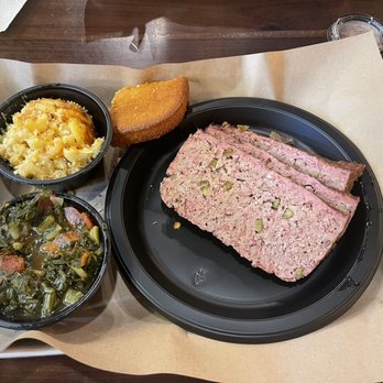 Mission BBQ - Smoked meatloaf, collard greens, mac n cheese, cornbread. - Barbeque Near Me - Nashville, Tennessee